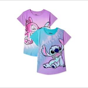 Disney stitch T-shirts for girls size 14/16